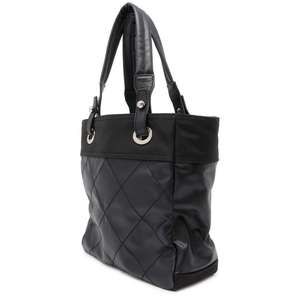 Chanel Matelasse Black Small Bag Tote Coco Paris Biarritz Mark